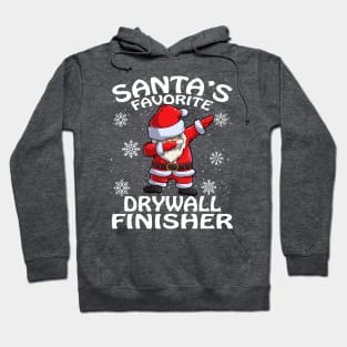 Santas Favorite Drywall Finisher Christmas Hoodie